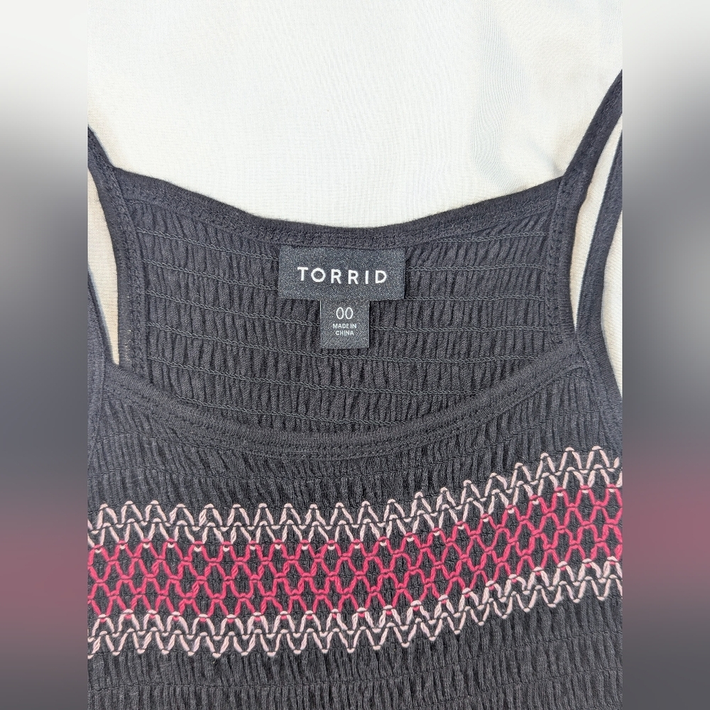 Torrid High Neck Babydoll Top (Torrid 00) - Picture 4 of 13